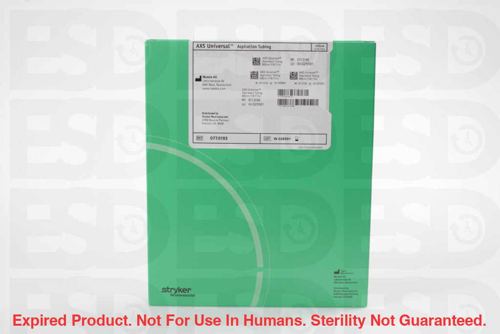 STRYKER VASCULAR: 077.0193 – Expired Surgical Devices