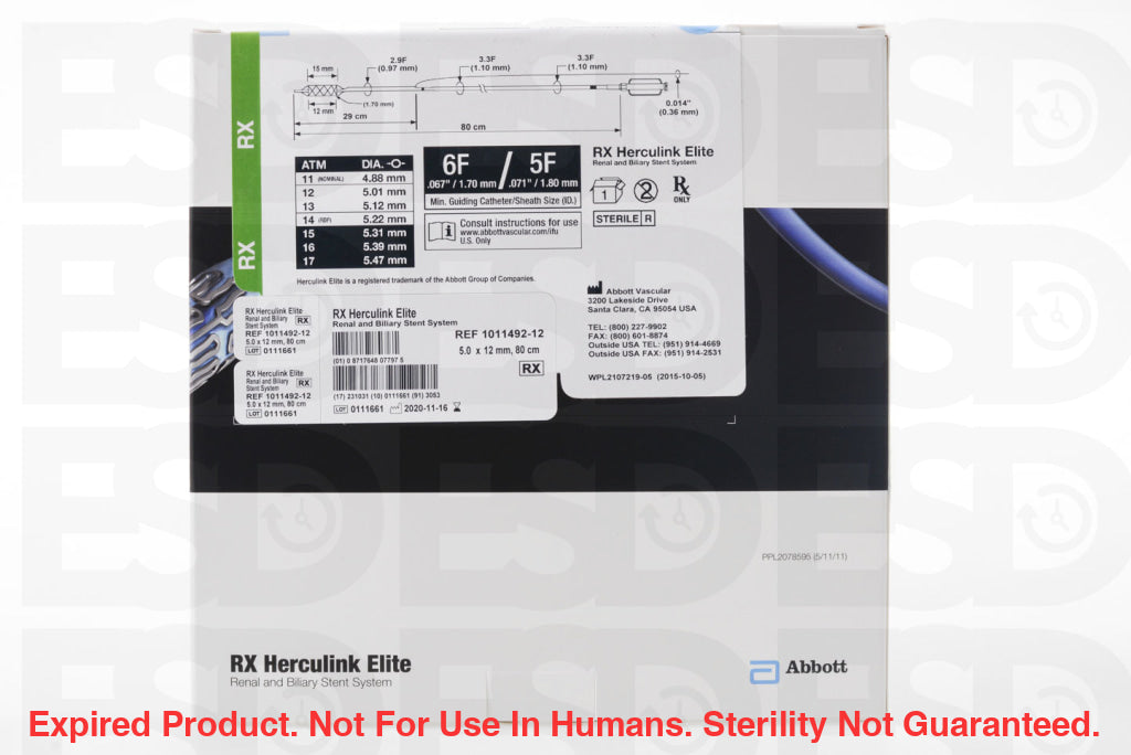 Abbott: 1011492-12-Each-Expired Expired