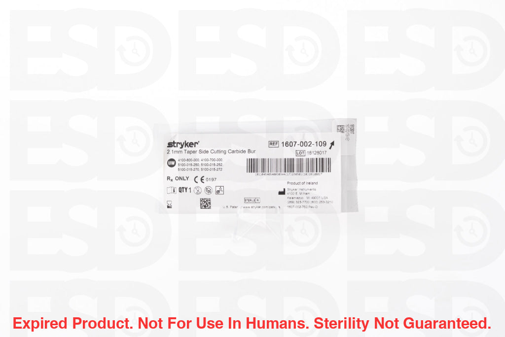Stryker: 1607-002-109-Each-Expired Expired