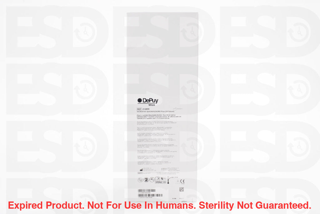 Depuy Mitek: 212859-Each-Expired Expired