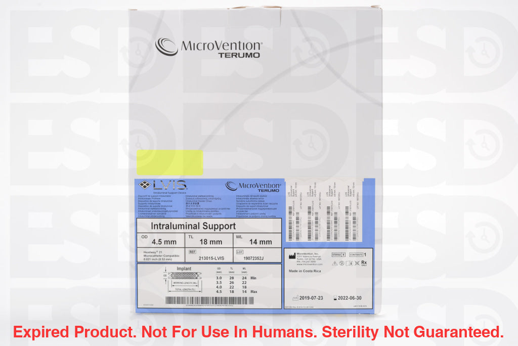 TERUMO: 213015-LVIS-Each-EXPIRED Each Expired