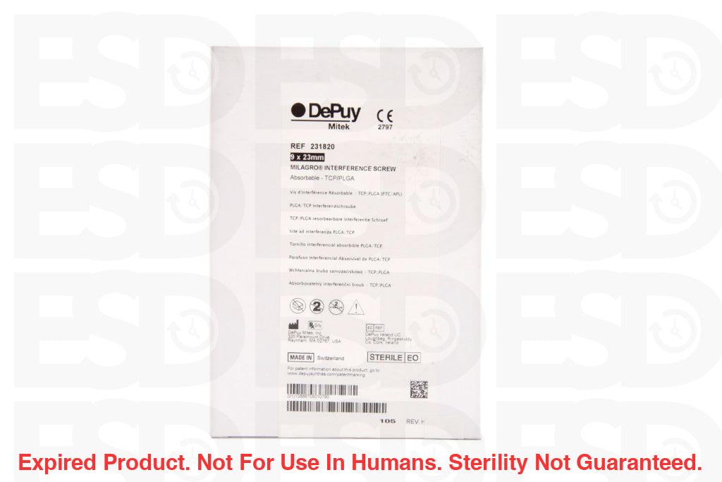 DEPUY MITEK: 231820 Each EXPIRED Each Expired