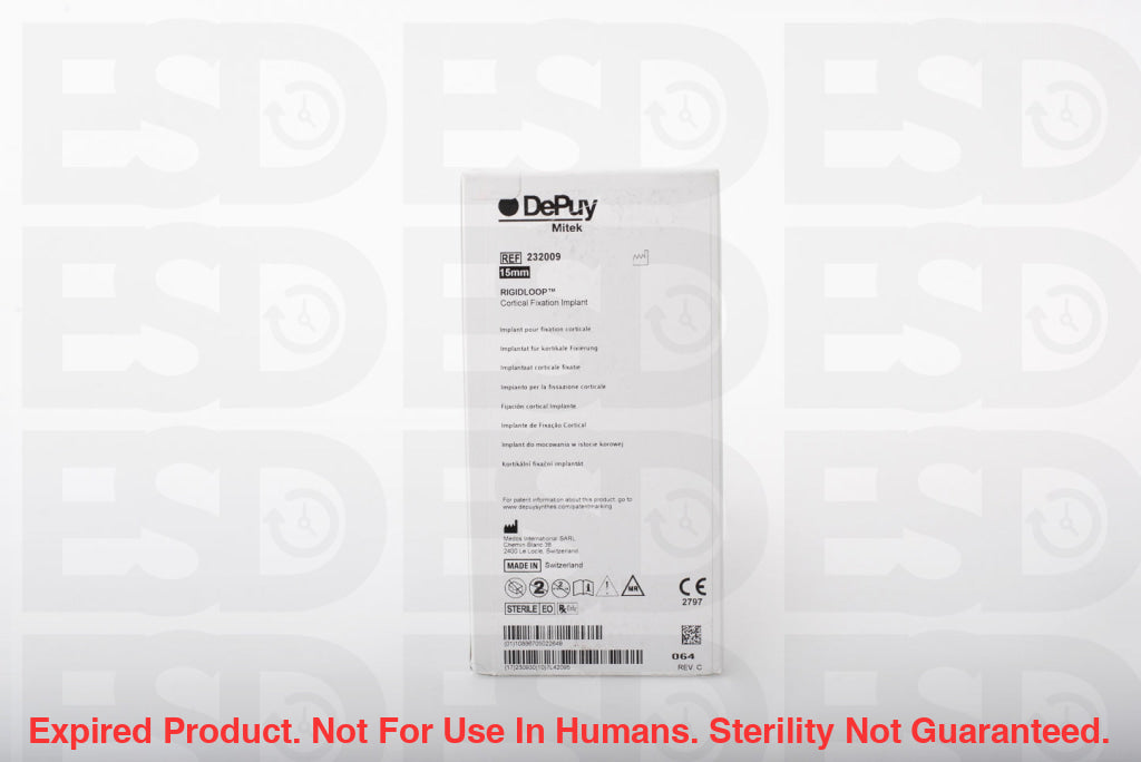 Depuy Mitek: 232009-Each-Expired Expired
