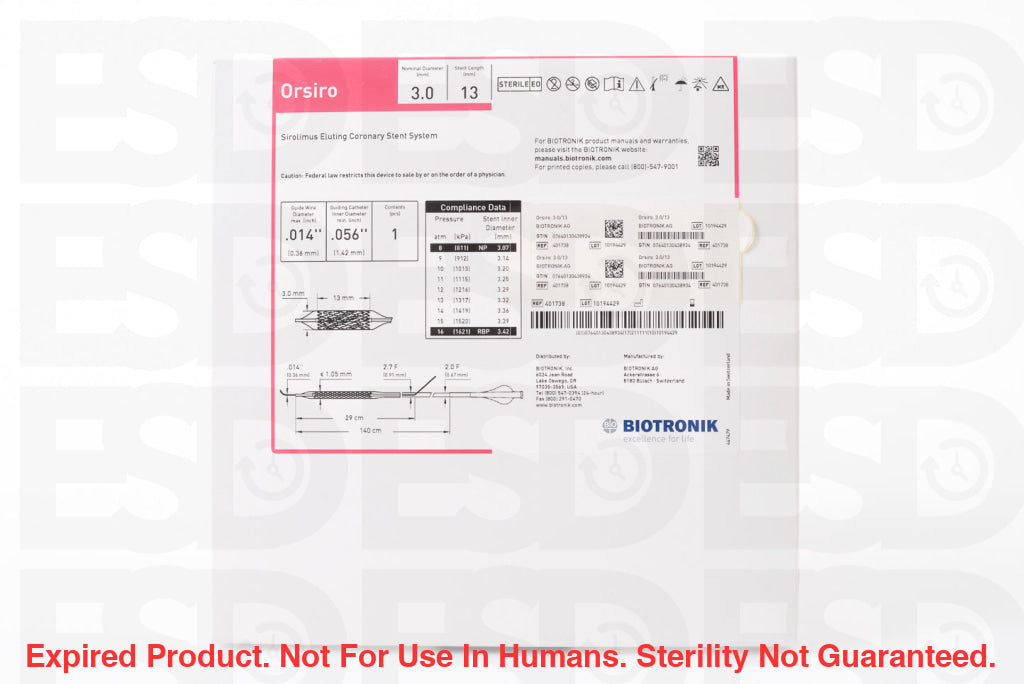 Biotronik: 401738-Each-Expired Expired