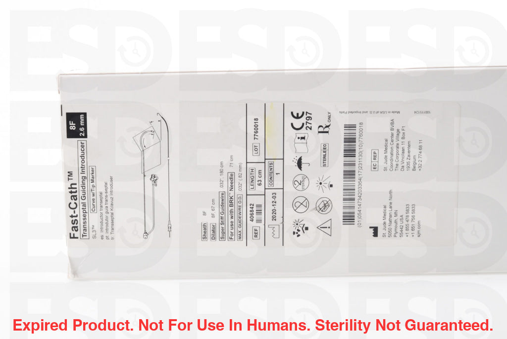 St. Jude Medical: 406842-Each-Expired Expired