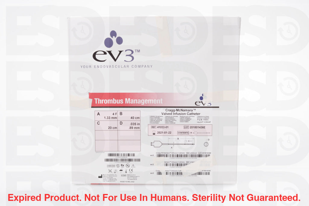 Ev3 Neurovascular: 41033-01-Each-Expired Expired