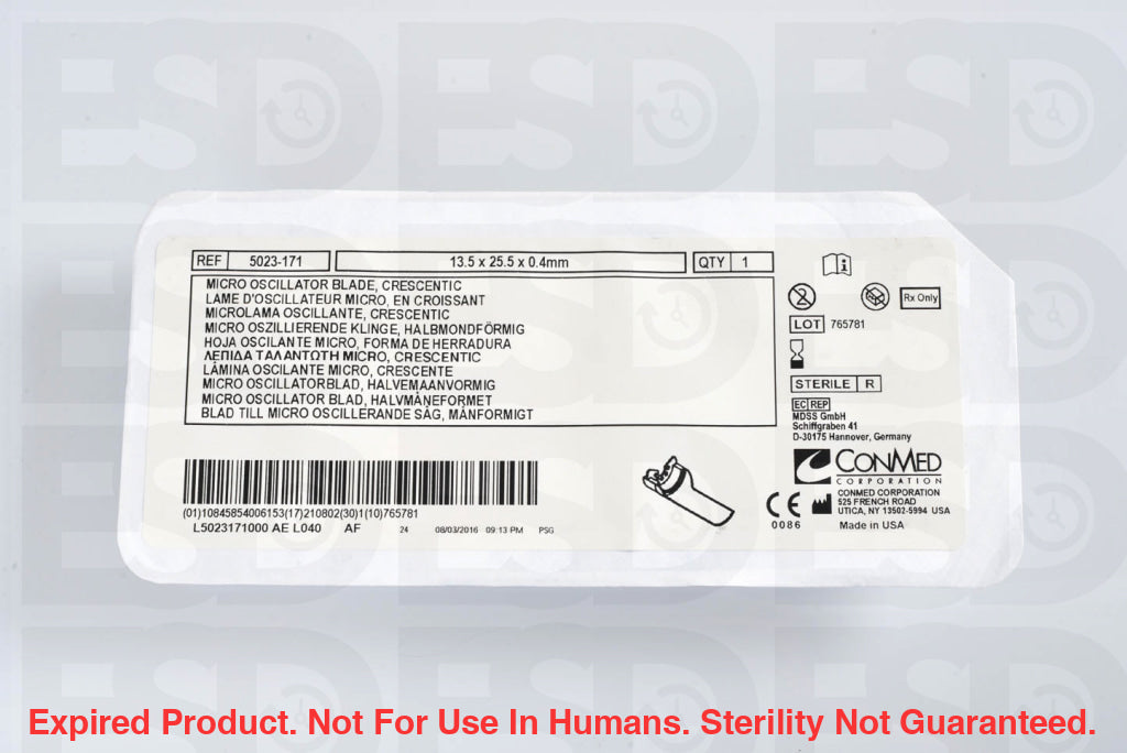 Conmed: 5023-171-Each-Expired Expired