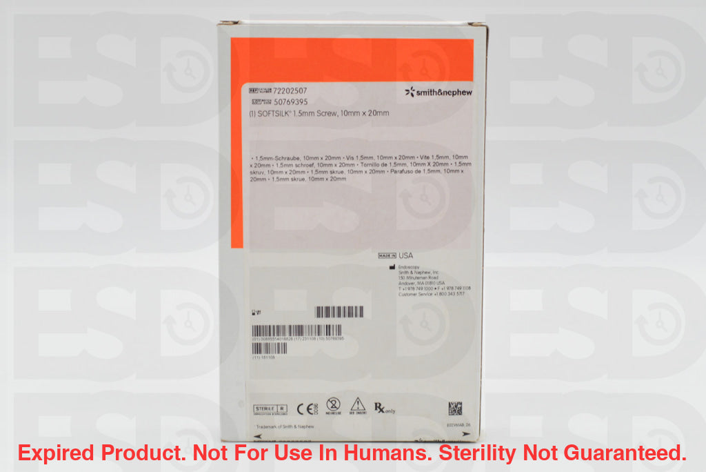 Smith & Nephew: 72202507-Each-Expired Expired