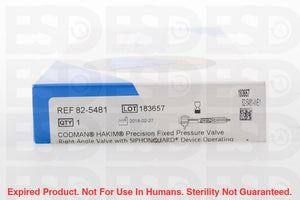 Codman: 82-5481-Each-Expired Expired