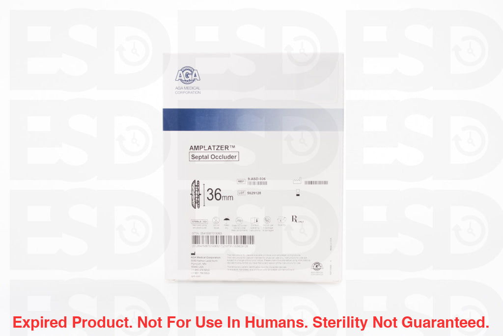 Aga Medical: 9-Asd-036-Each-Expired Expired