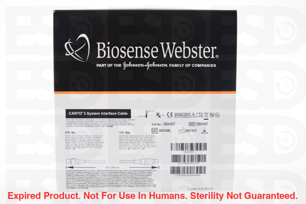 BIOSENSE WEBSTER: CB3410CT – Expired Surgical Devices