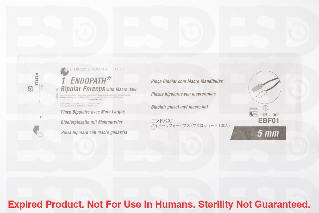 ETHICON: EBF01 – Expired Surgical Devices