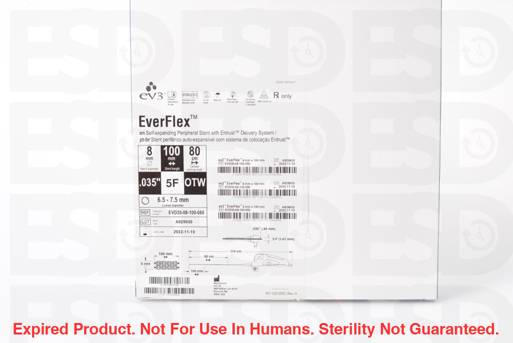 Ev3 Neurovascular: Evd35-08-100-08-Each-Expired Expired