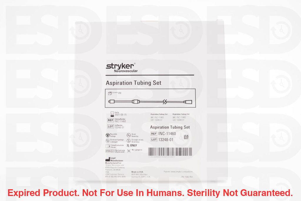Stryker Vascular: Inc-11460-Each-Expired Expired