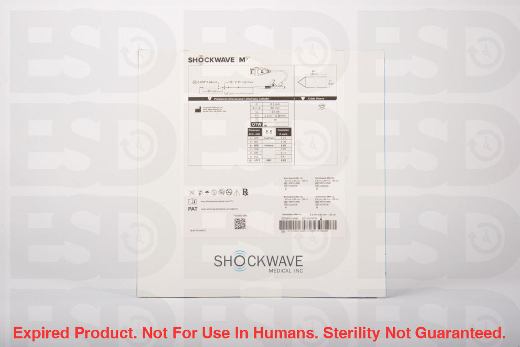SHOCKWAVE MEDICAL INC: M5PIVL6560 – Expired Surgical Devices