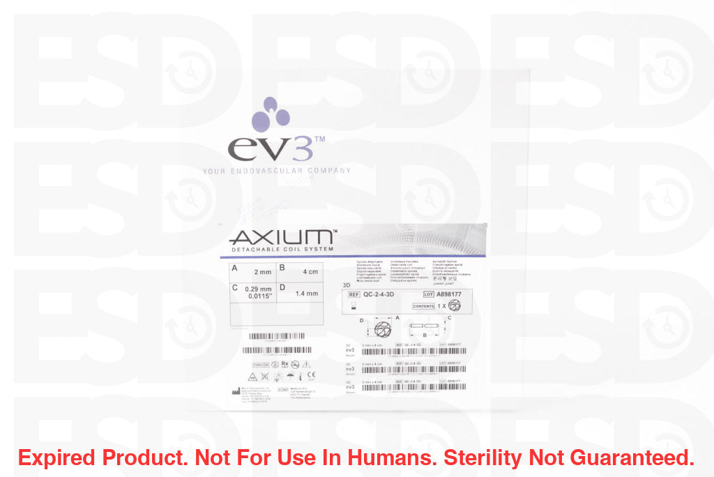 Ev3 Neurovascular: Qc-2-4-3D-Each-Expired Expired