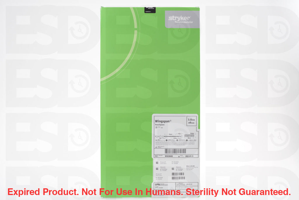 Stryker Vascular: Ws030009-Each-Expired Expired