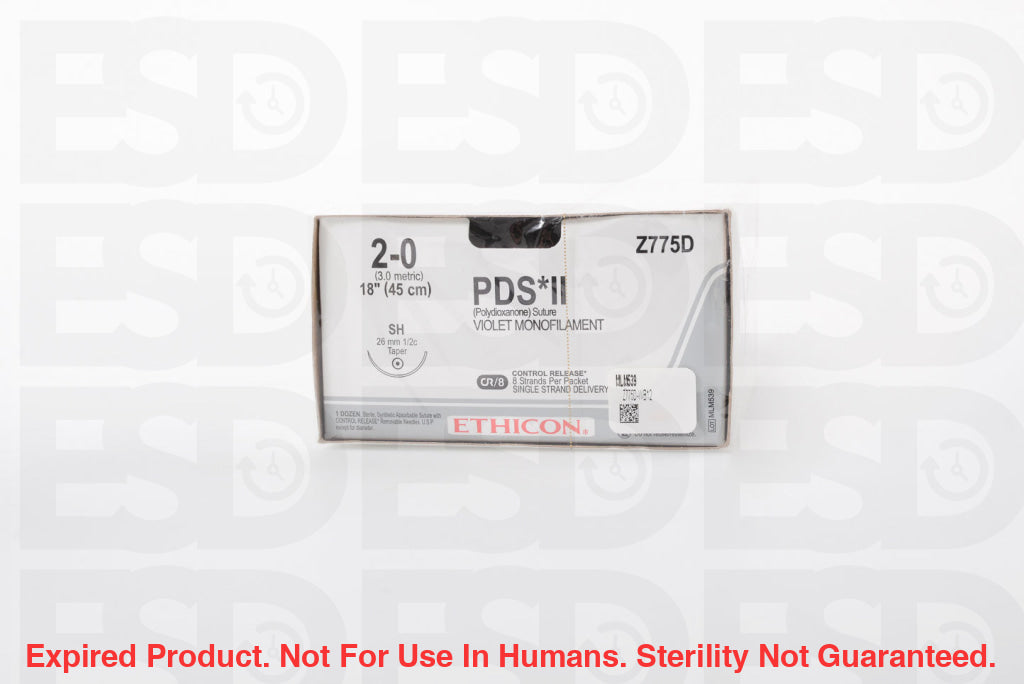 Ethicon Suture: Z775D-Box-Expired Expired
