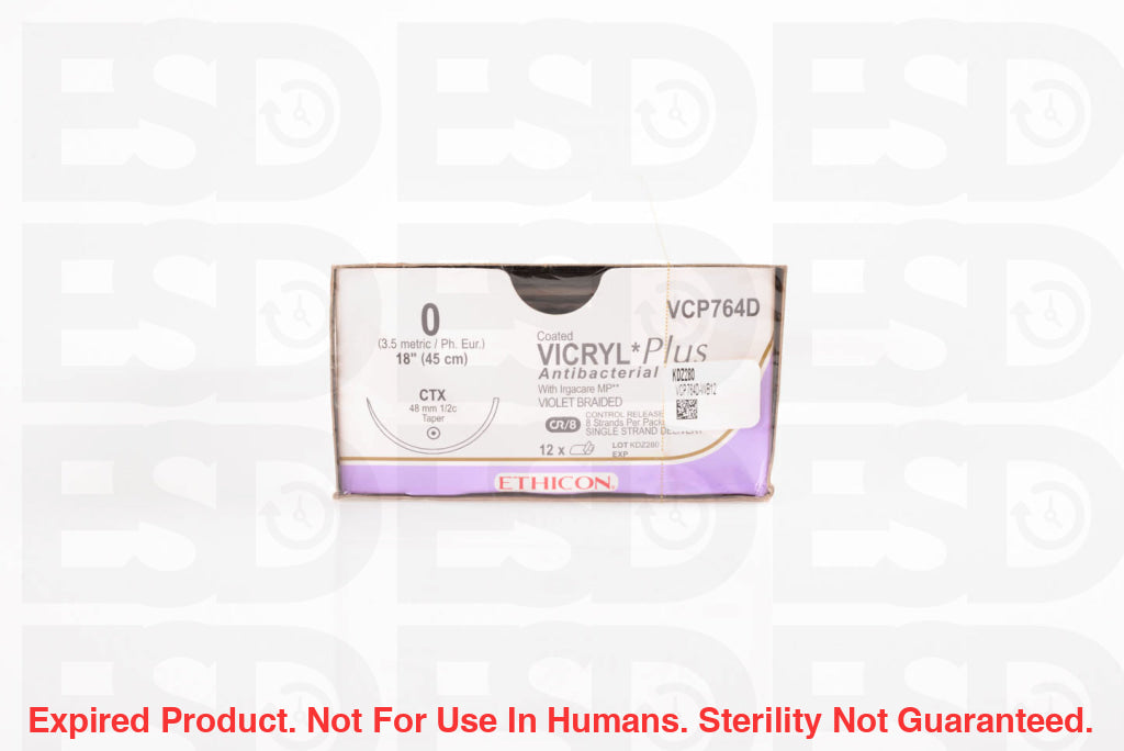 Ethicon Suture: Vcp764D-Box-Expired Expired