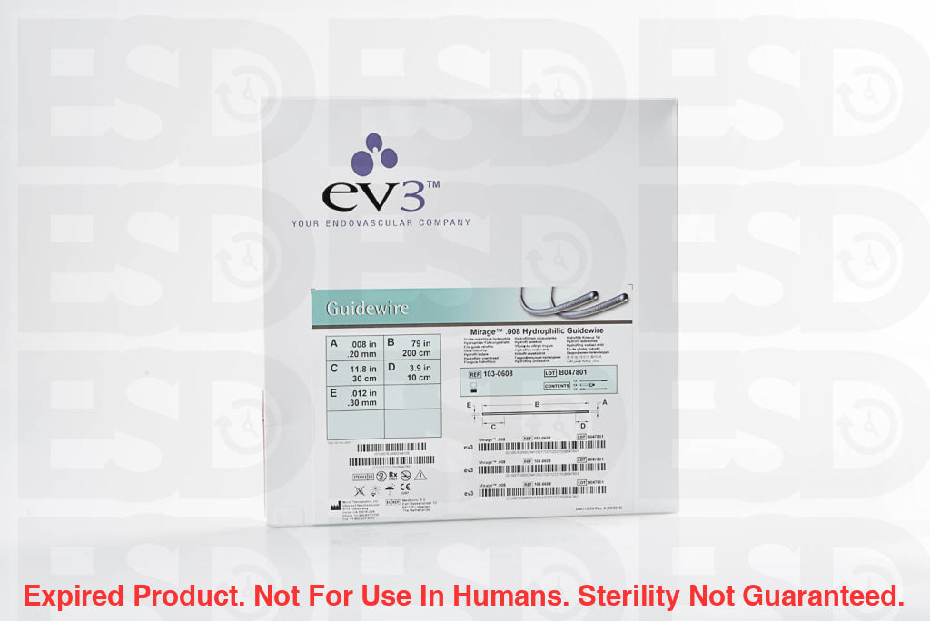 Medtronic Vascular: 103-0608-Each-Expired Expired