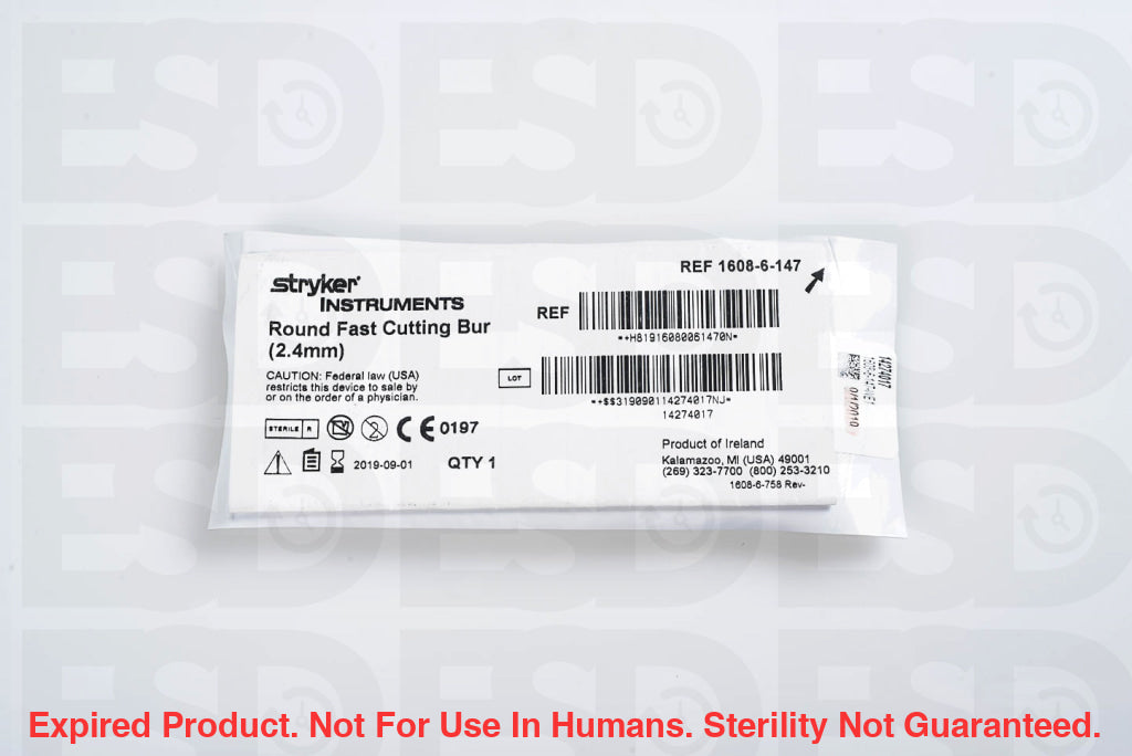 Stryker: 1608-6-147-Each-Expired Expired