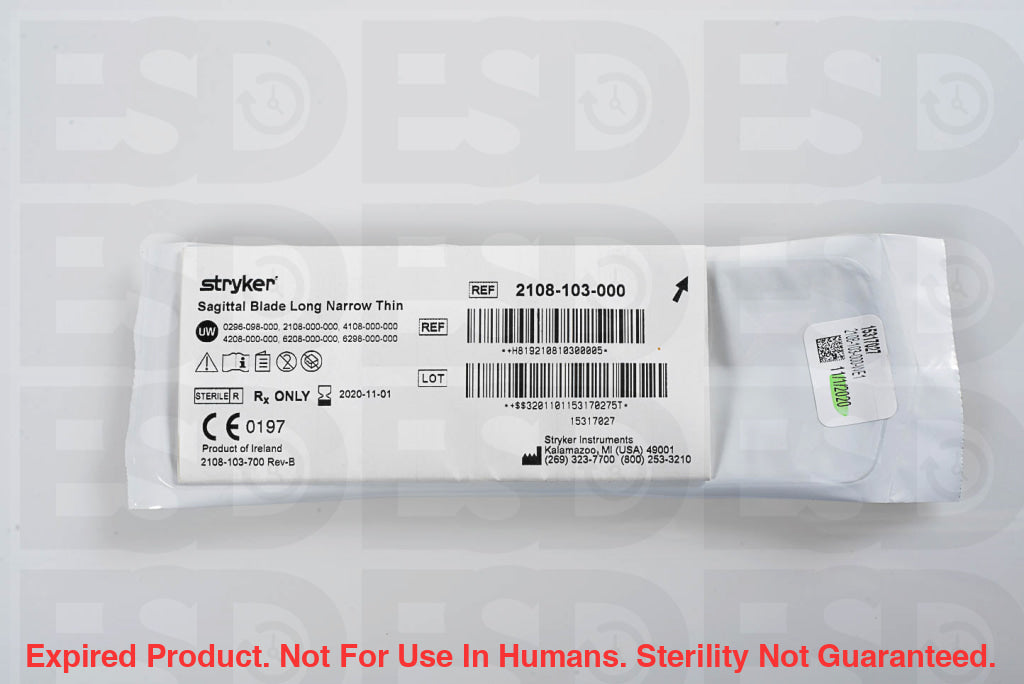 Stryker: 2108-103-000-Each-Expired Expired