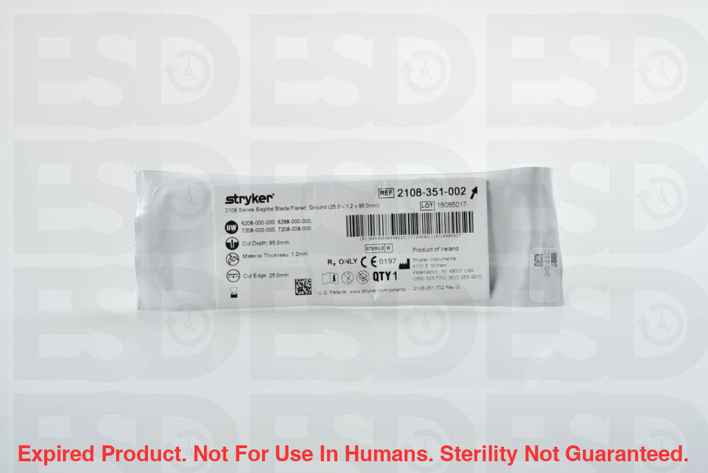 Stryker: 2108 - 351 - 002 - Each - Expired Expired