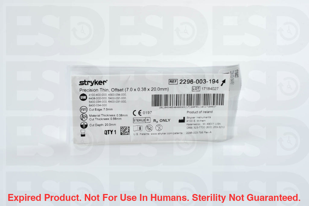 STRYKER: 2296-003-194-Each-EXPIRED