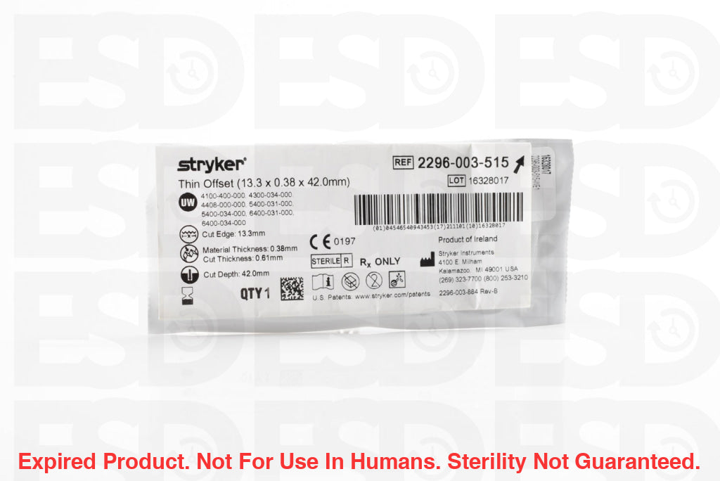 STRYKER: 2296-003-515-Each-EXPIRED
