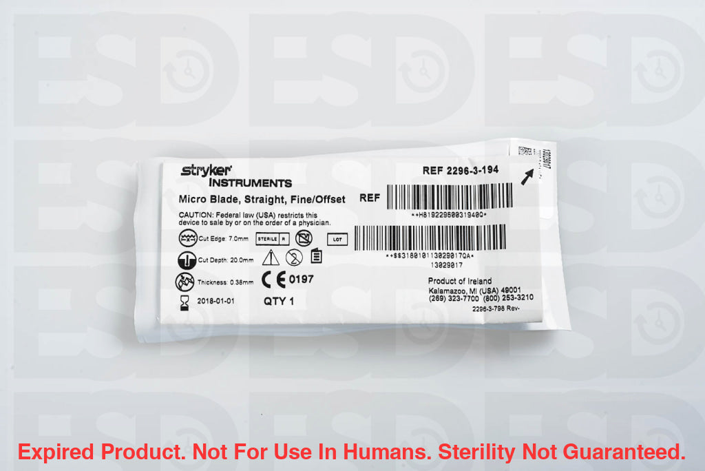 STRYKER: 2296-3-194-Each-EXPIRED