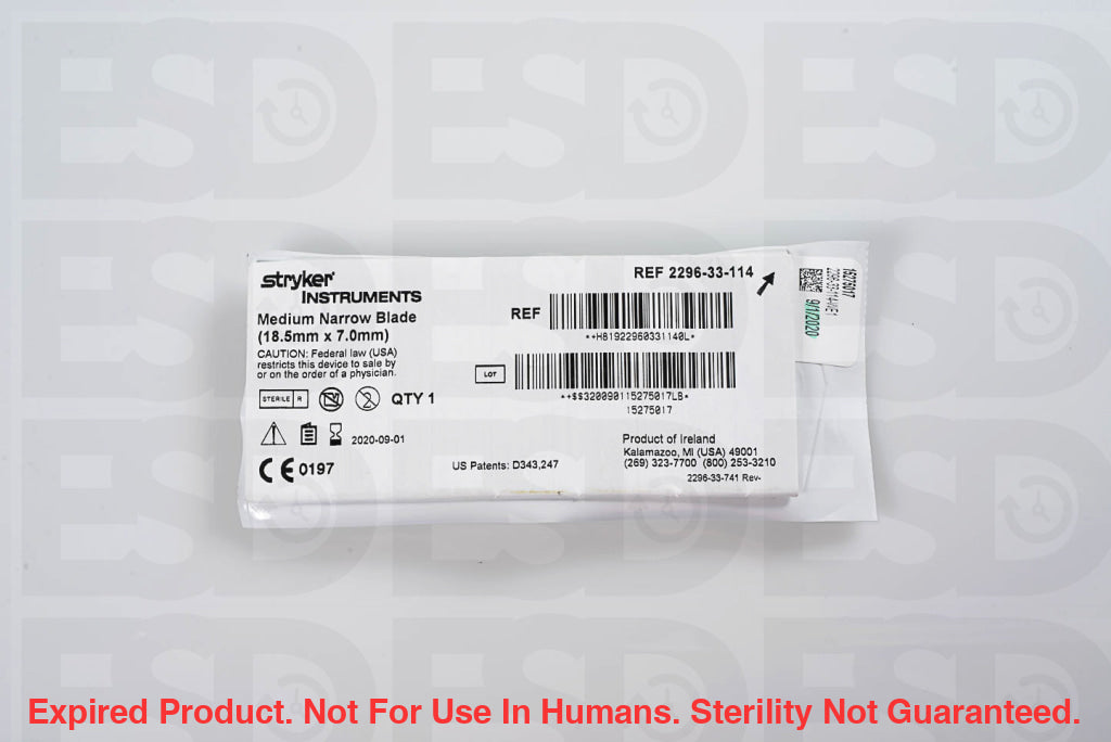 STRYKER: 2296-33-114-Each-EXPIRED