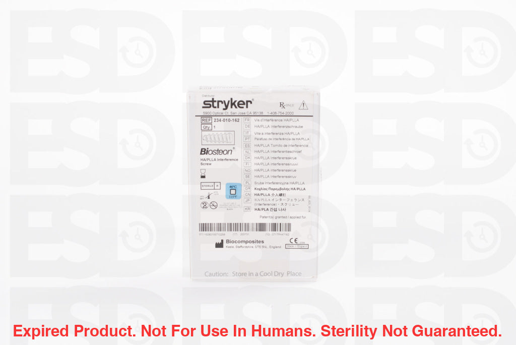 Stryker: 234-010-162-Each-Expired Expired