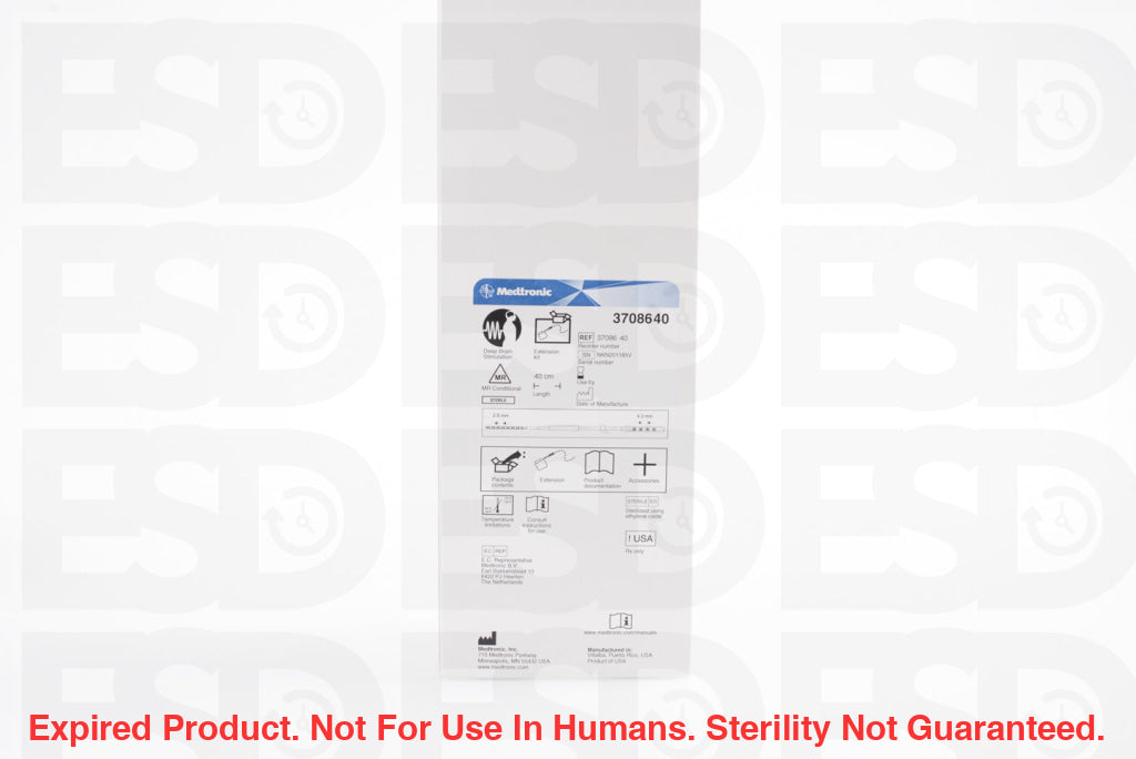 Medtronic: 3708640-Each-Expired Expired