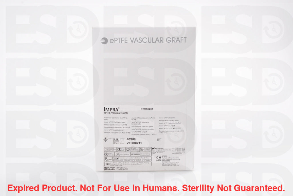Bard Vascular: 40S08-Each-Expired Expired