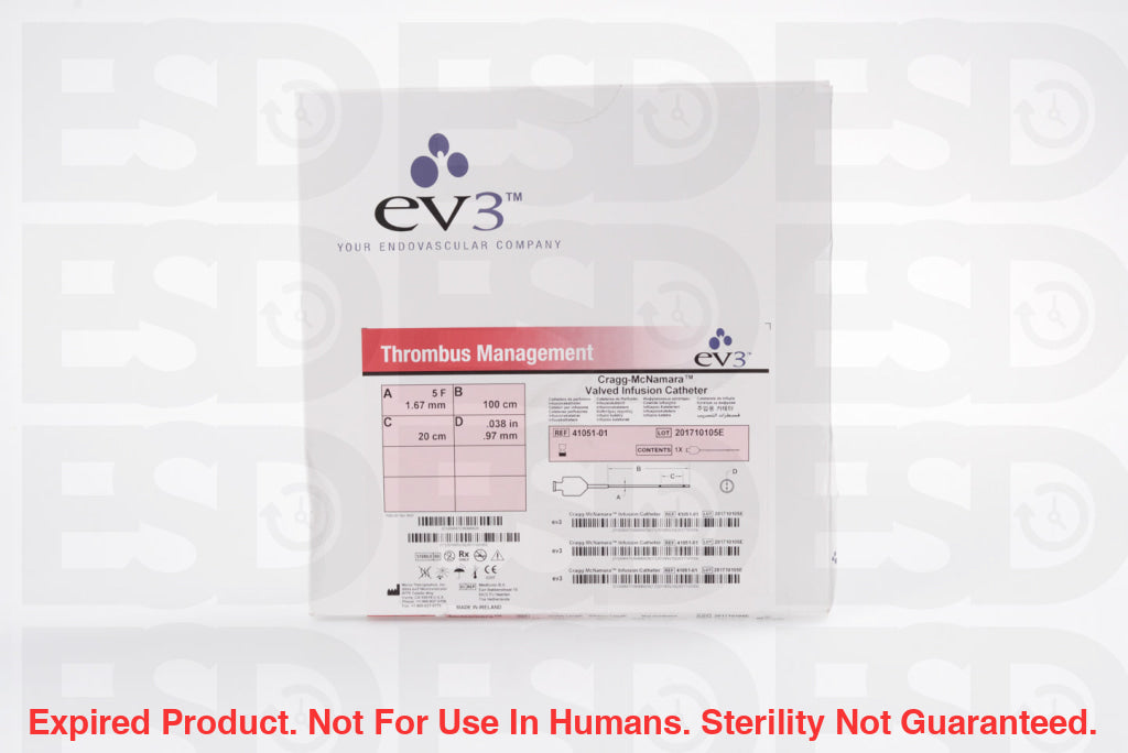 Medtronic Vascular: 41051-01-Each-Expired Expired