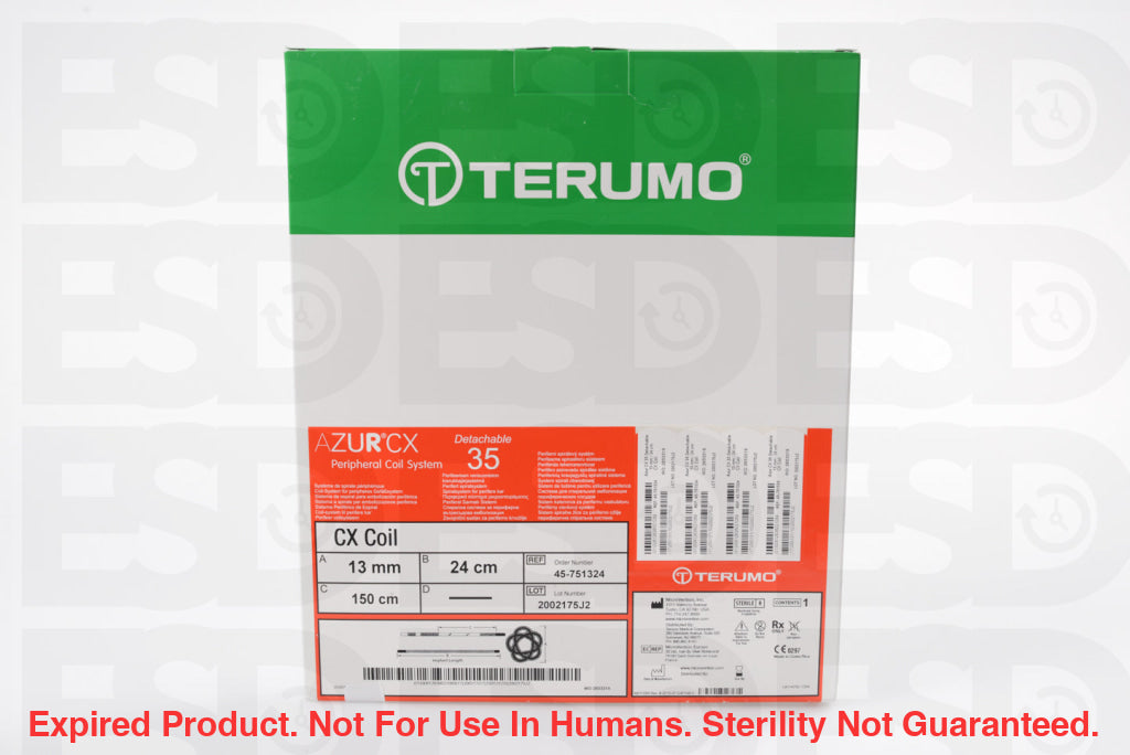 Terumo: 45-751324-Each-Expired Expired
