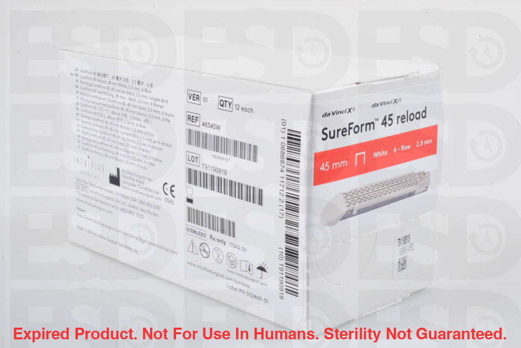 INTUITIVE SURGICAL: 48345W – Expired Surgical Devices