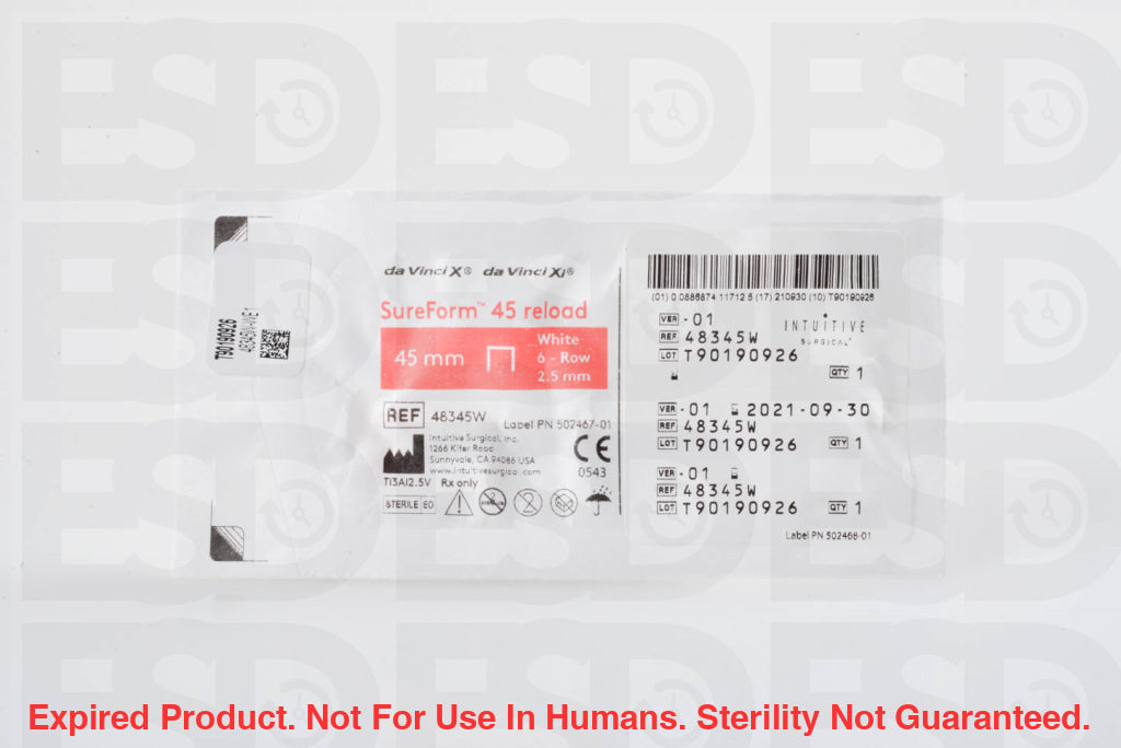 INTUITIVE SURGICAL: 48345W – Expired Surgical Devices