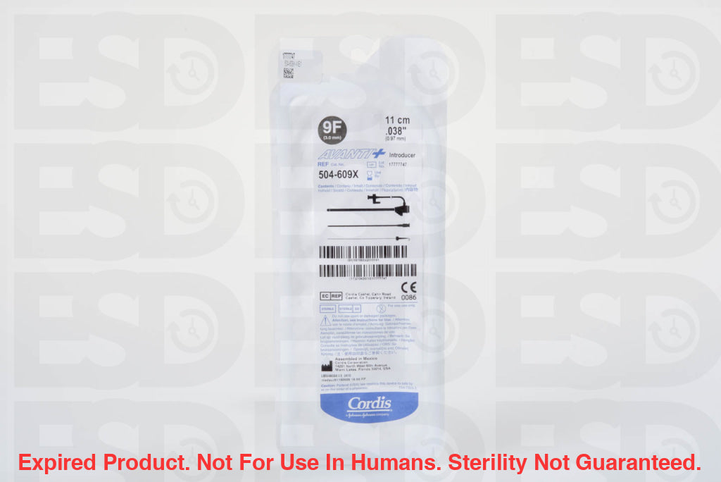 CORDIS: 504-609X-Each-EXPIRED