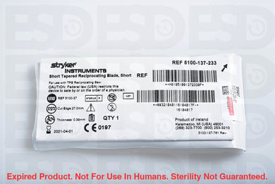 STRYKER: 5100-137-233-Each-EXPIRED
