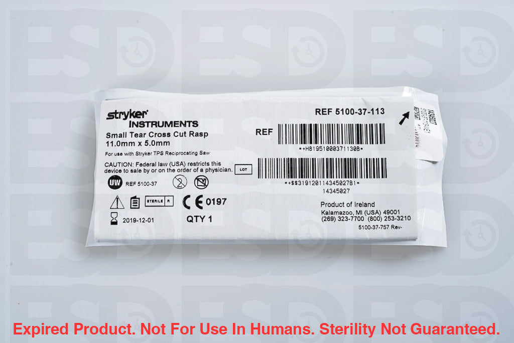 Stryker: 5100-37-113-Each-Expired Expired