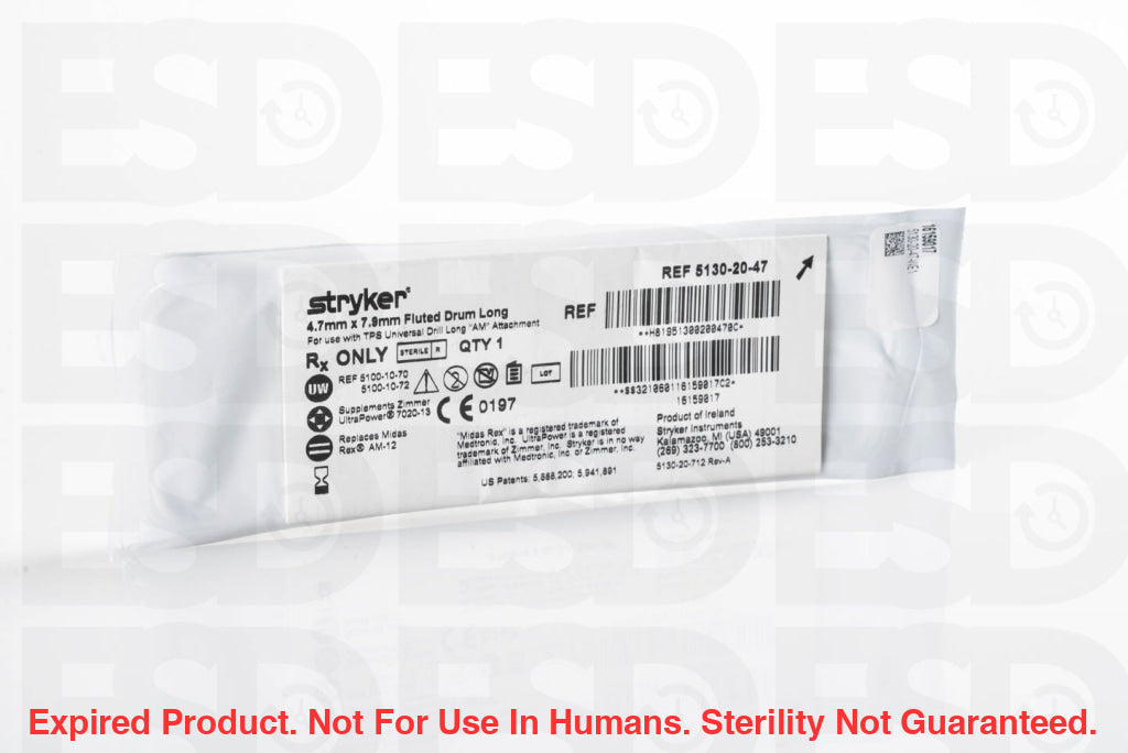 Stryker: 5130 - 20 - 47 - Each - Expired Expired