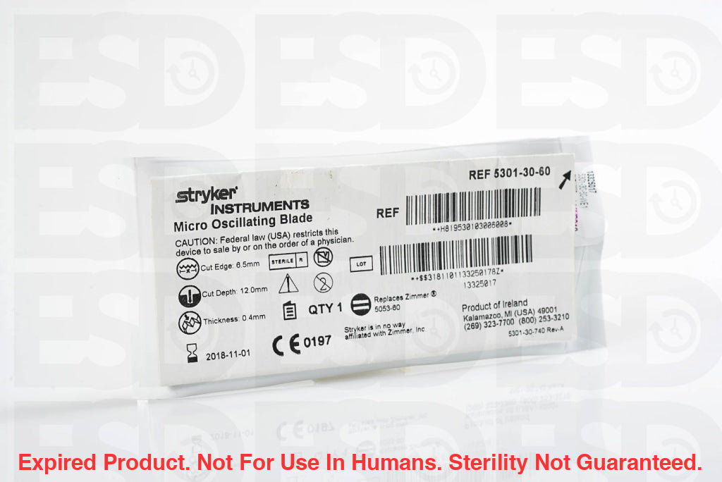 STRYKER: 5301-30-60-Each-EXPIRED