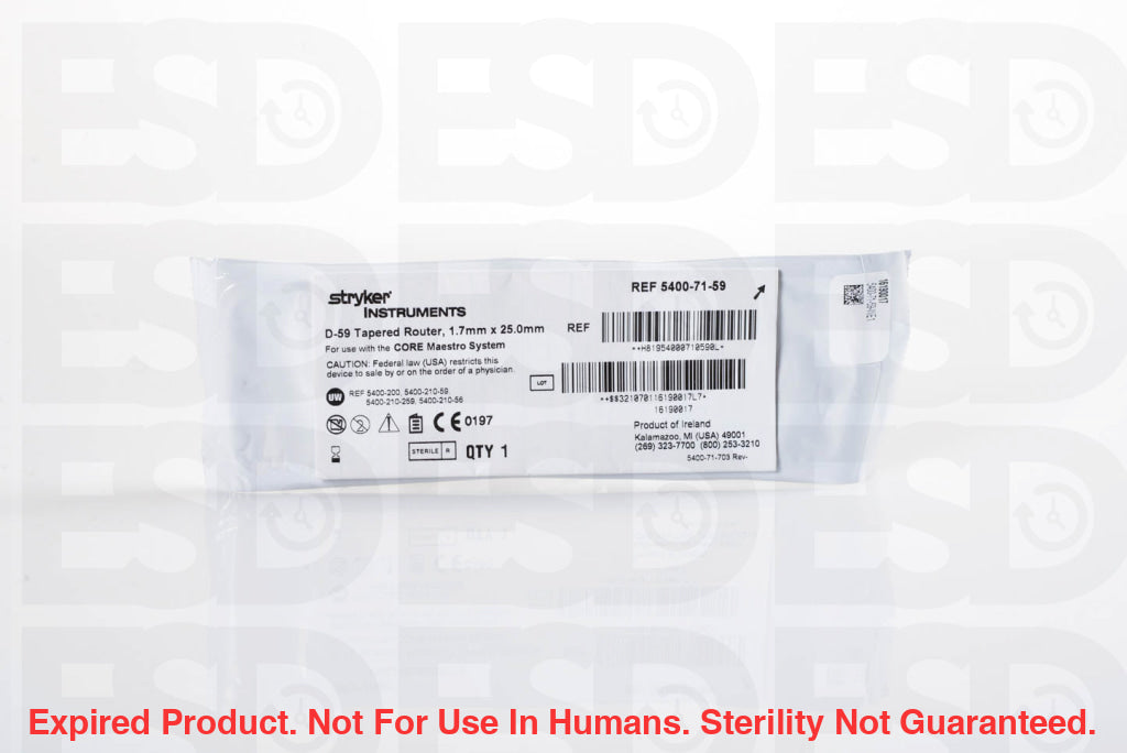 Stryker: 5400-071-059-Each-Expired Expired
