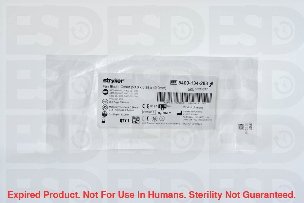 Stryker: 5400-134-283-Each-Expired Expired