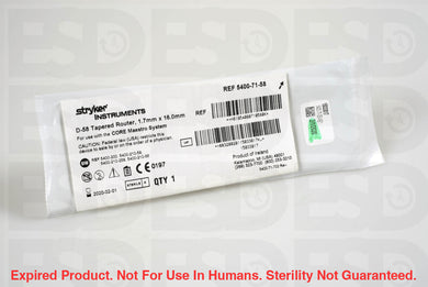 Stryker: 5400 - 71 - 58 - Each - Expired Expired