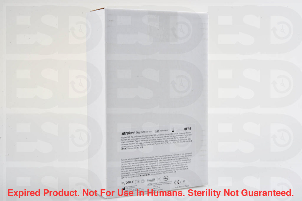 Stryker: 5450 - 800 - 312 - Box - Expired Expired