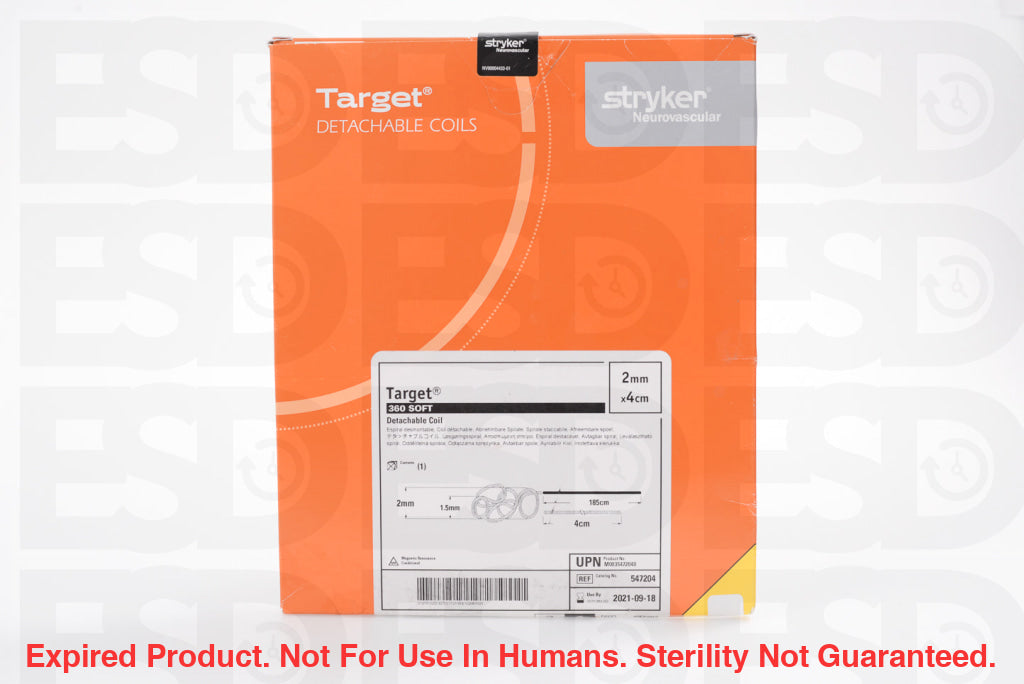Stryker Vascular: 547204-Each-Expired Expired