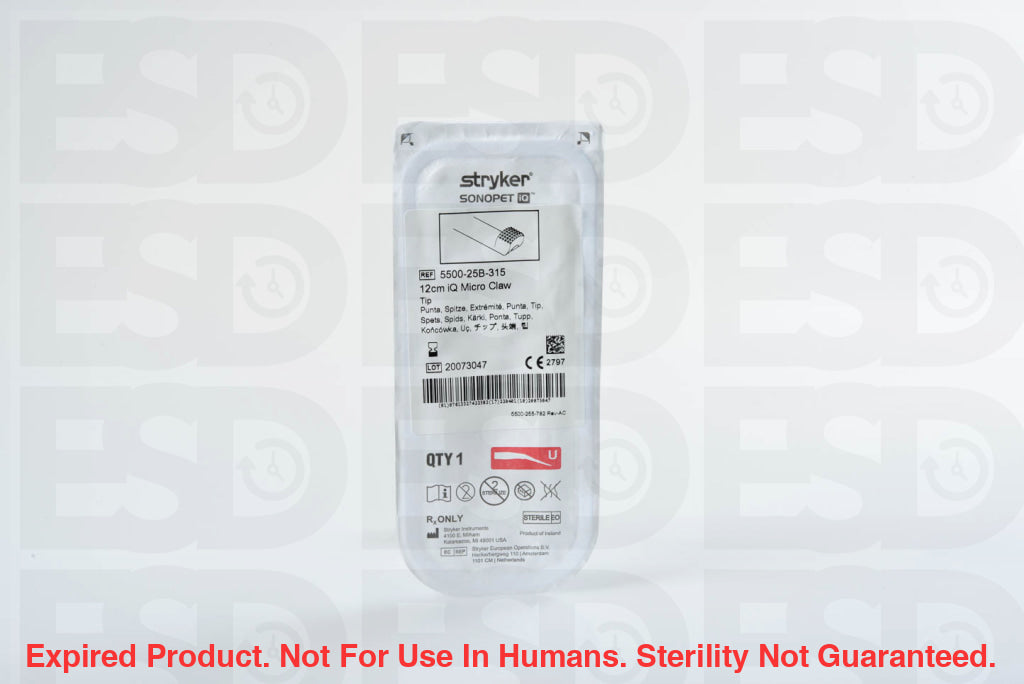 Stryker: 5500 - 25B - 315 - Each - Expired Expired