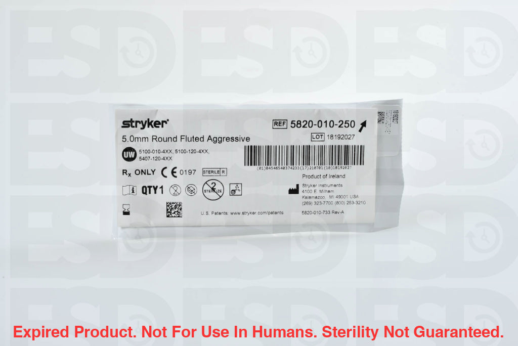 Stryker: 5820 - 010 - 250 - Each - Expired Expired